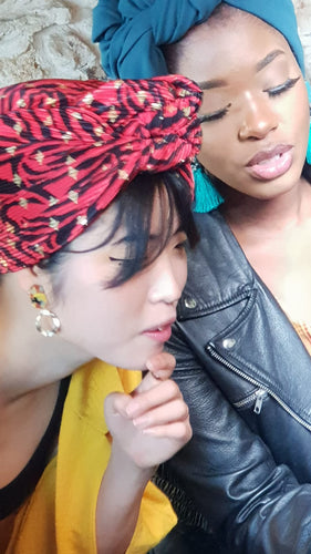 TURBAN MAWANDA PLISSÉ