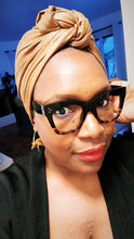 Charger l&#39;image dans la galerie, TURBAN MAWANDA SIMILI CUIR