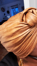 Charger l&#39;image dans la galerie, TURBAN MAWANDA SIMILI CUIR
